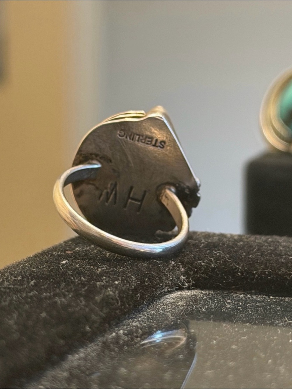 Native Turquoise Ring - Picture 2 of 2